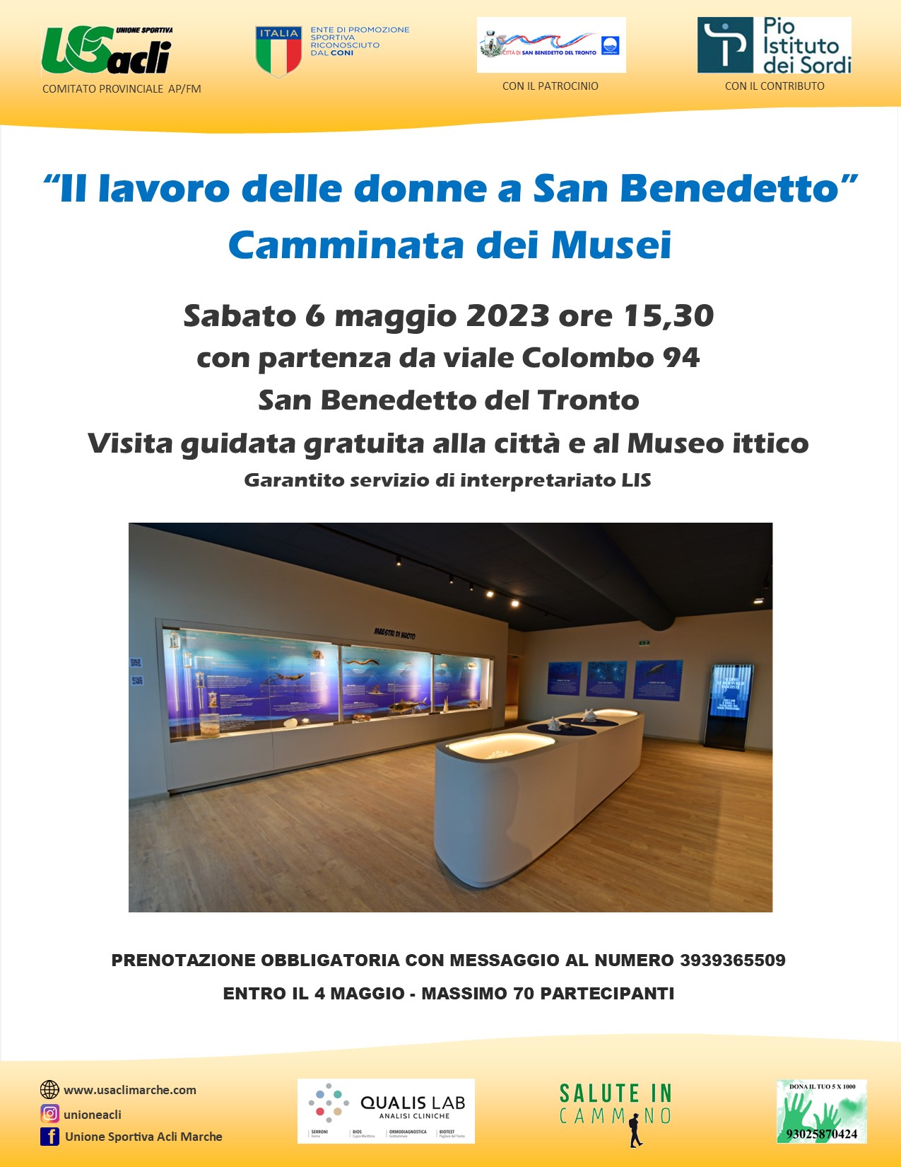 Camminata dei musei a San Benedetto del Tronto