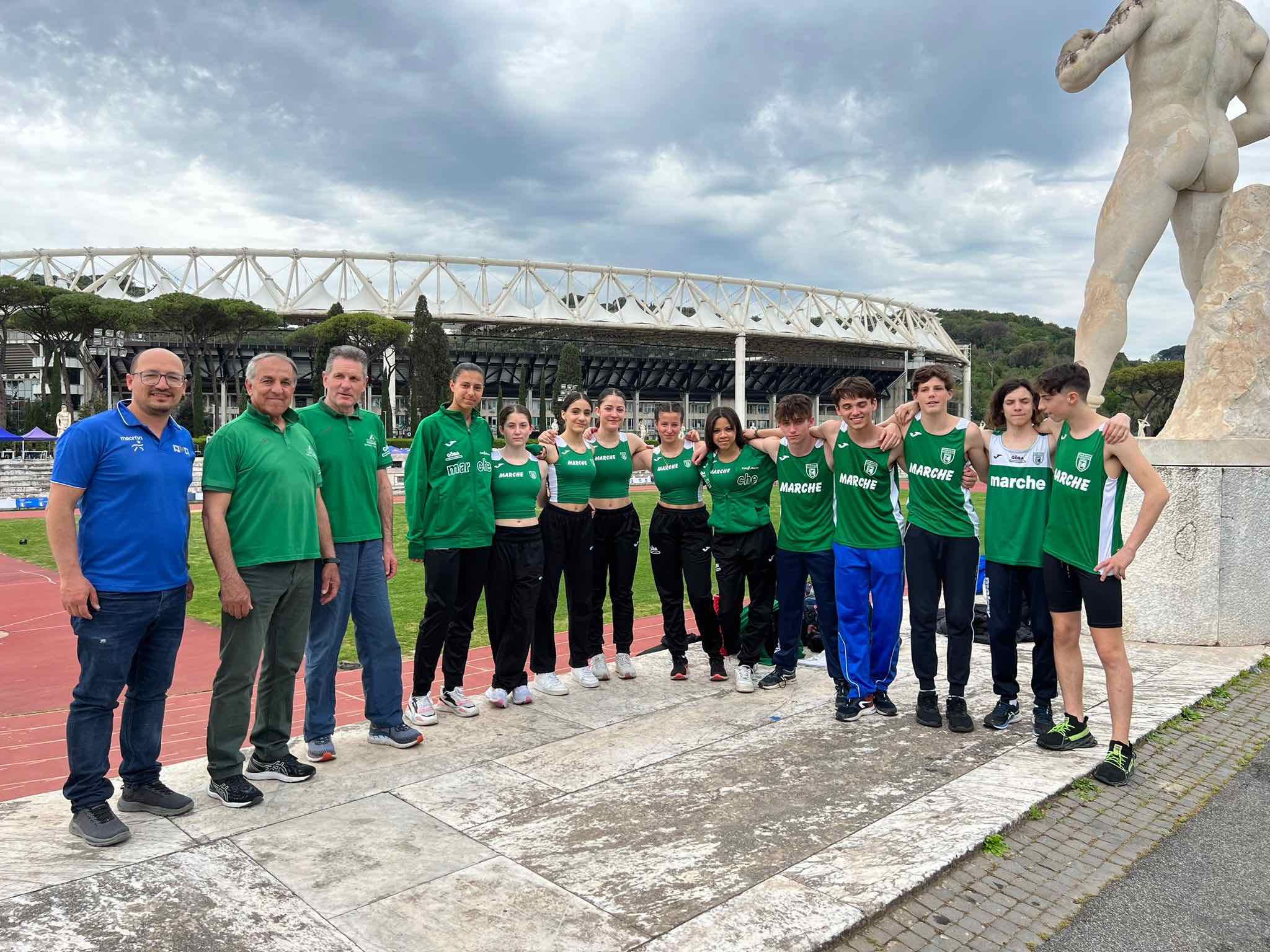 CADETTI: STAFFETTA VINCENTE A ROMA