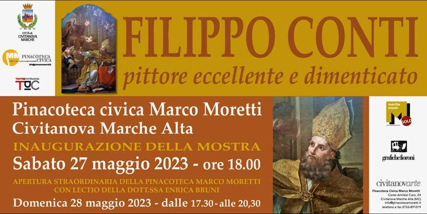 PINACOTECA MORETTI: MOSTRA SU FILIPPO CONTI