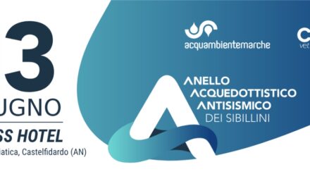 ANELLO DEI SIBILLINI, ECCO IL PROGETTO:UN GRANDE SISTEMA INFRASTRUTTURALE PER GARANTIRE ACQUA A TUTTE LE COMUNITÀ DEL CENTRO-SUD DELLE MARCHE