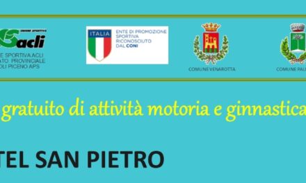 A PALMIANO UN CORSO DI ATTIVITÀ MOTORIA E GINNASTICA DOLCE