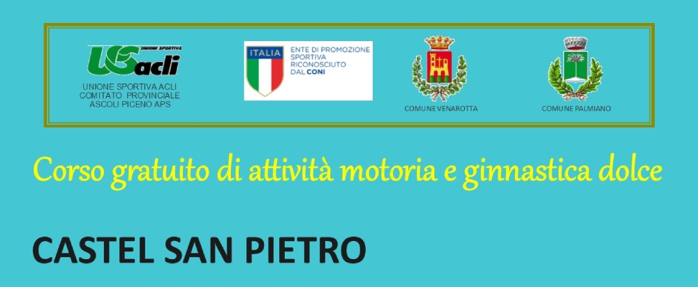 A PALMIANO UN CORSO DI ATTIVITÀ MOTORIA E GINNASTICA DOLCE