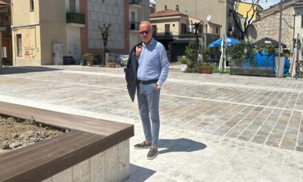 CIVITANOVA: TERMINATI I LAVORI IN PIAZZA CONCHIGLIA