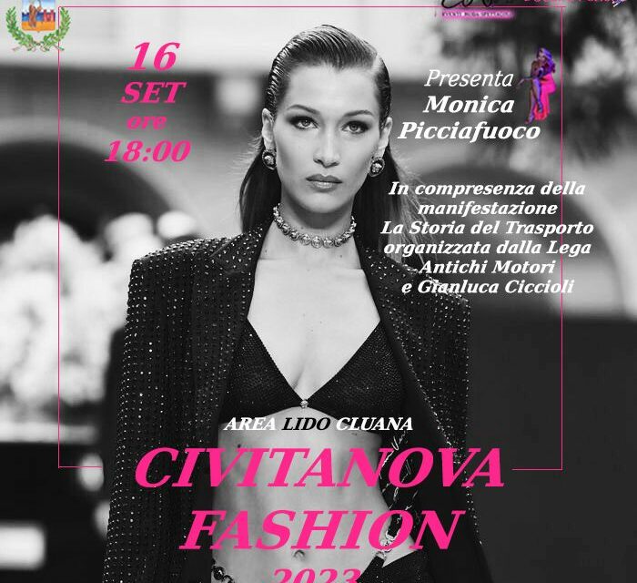 TORNA “CIVITANOVA FASHION” SABATO AL LIDO CLUANA