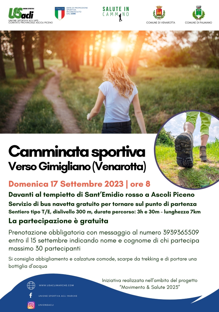 CAMMINATA SPORTIVA