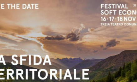 FESTIVAL DELLA SOFT ECONOMY: “LA SFIDA TERRITORIALE”