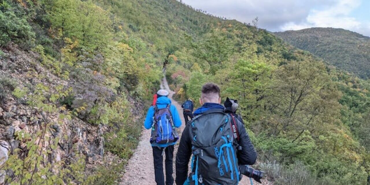 TRACCIATURA DI UN NUOVO SENTIERO A SAN SEVERINO MARCHE