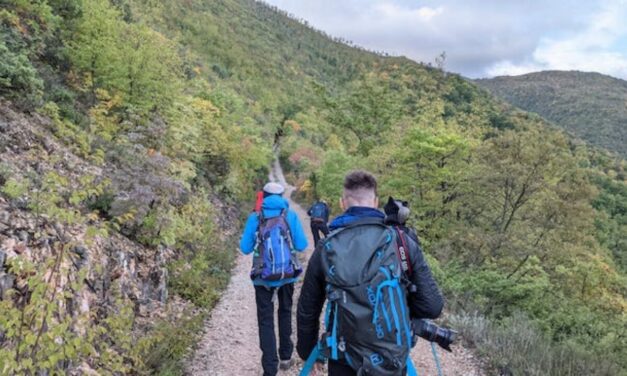 TRACCIATURA DI UN NUOVO SENTIERO A SAN SEVERINO MARCHE