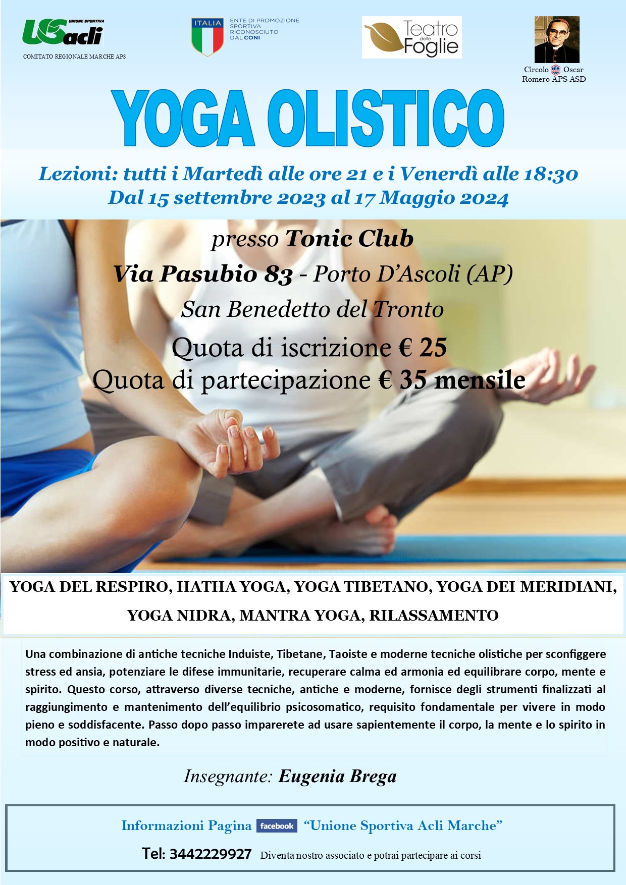 yoga san benedetto