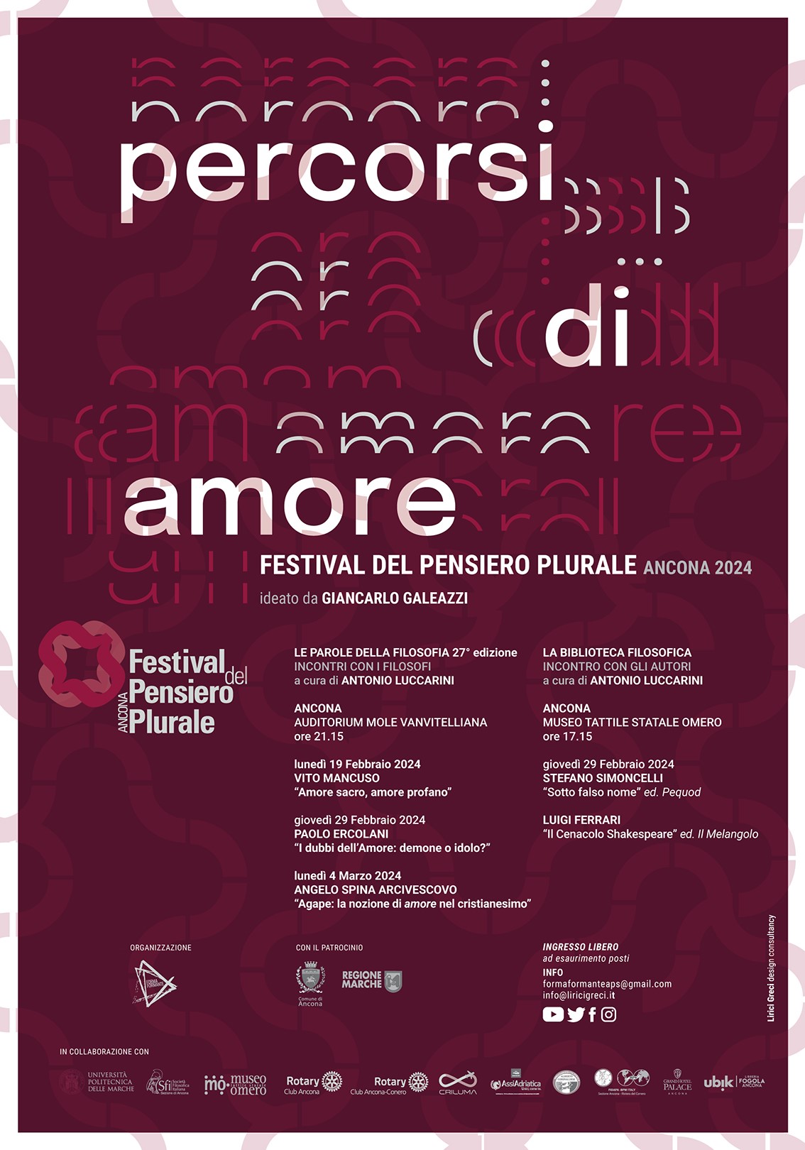 il festival del pensiero plurale  ancona