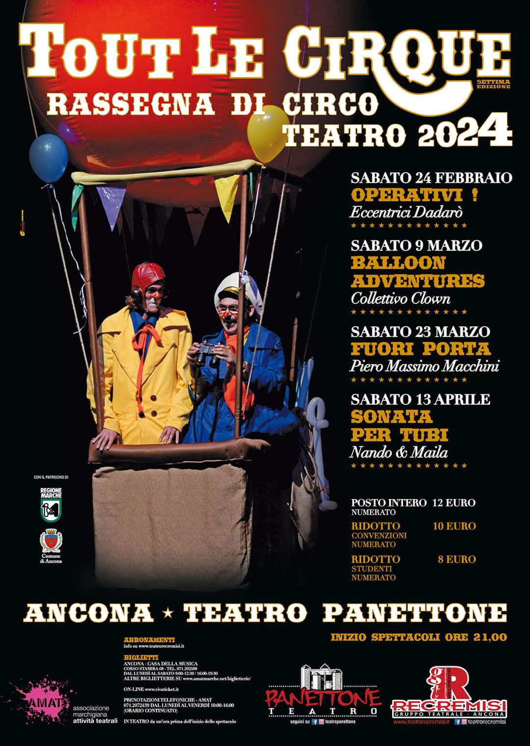 tout le cirque ancona