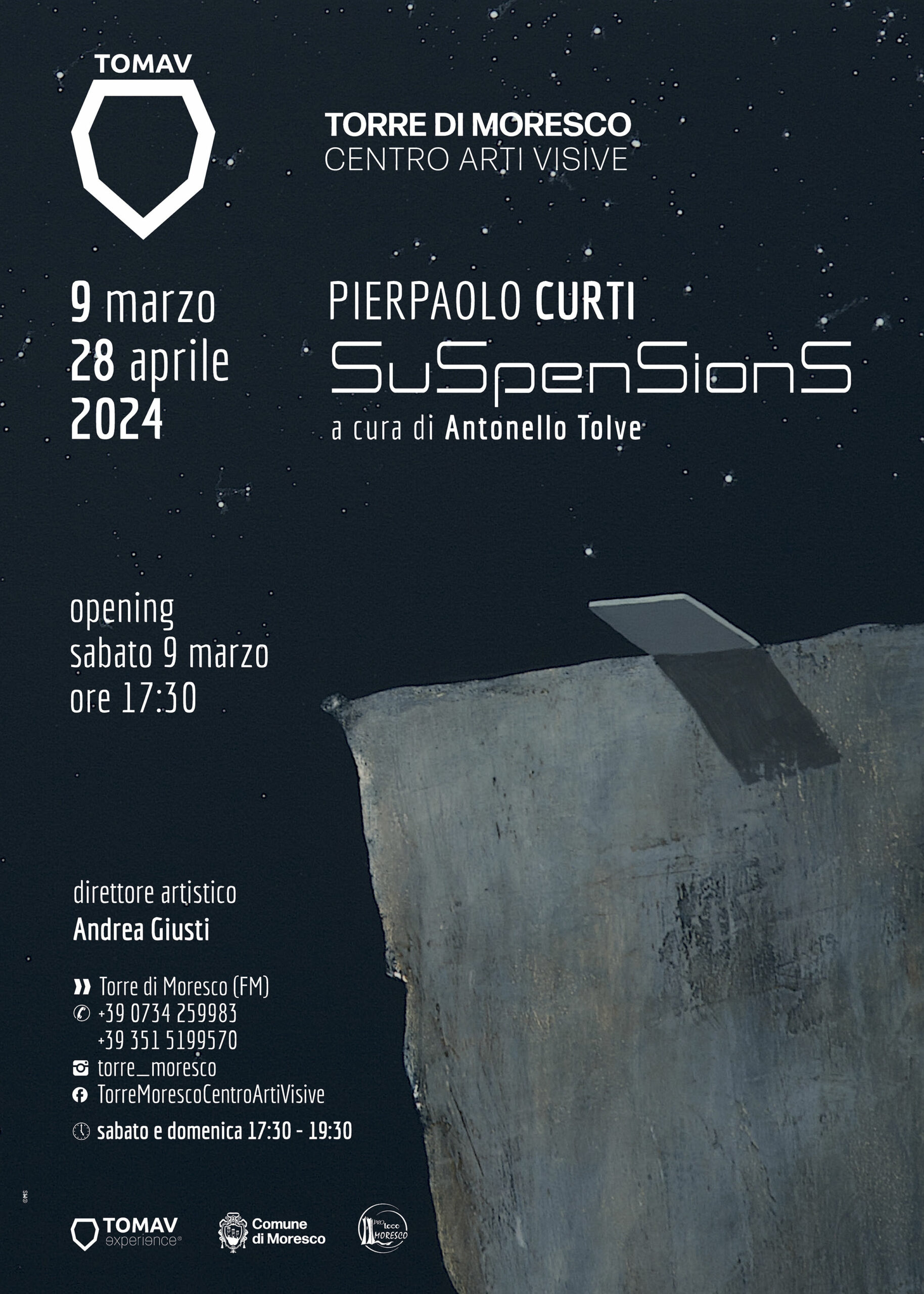 mostra suspensions Curti fermo 