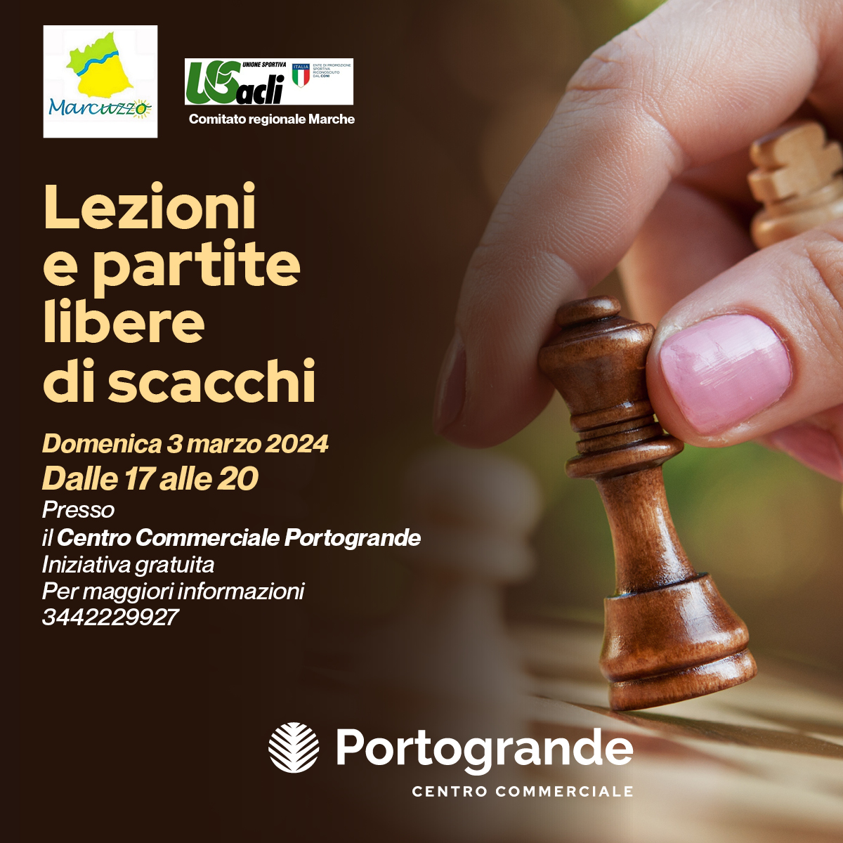 lezioni e partite gratuite scacchi san benedetto