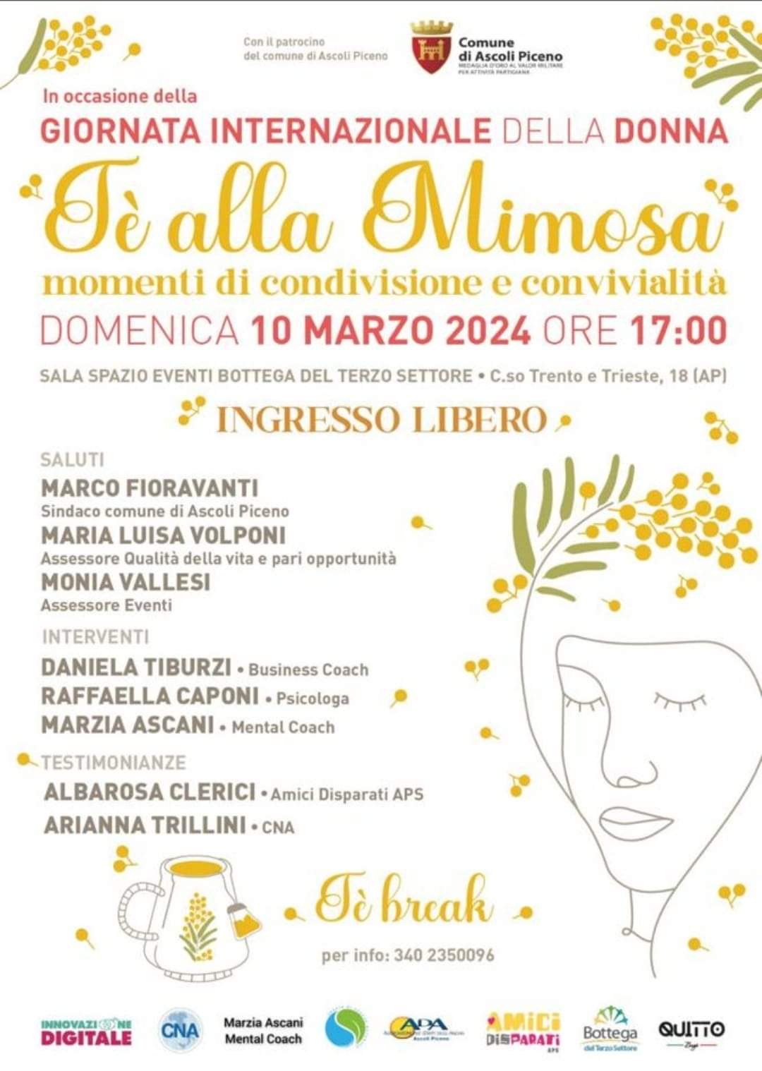 incontro per giornata della donna ascoli piceno