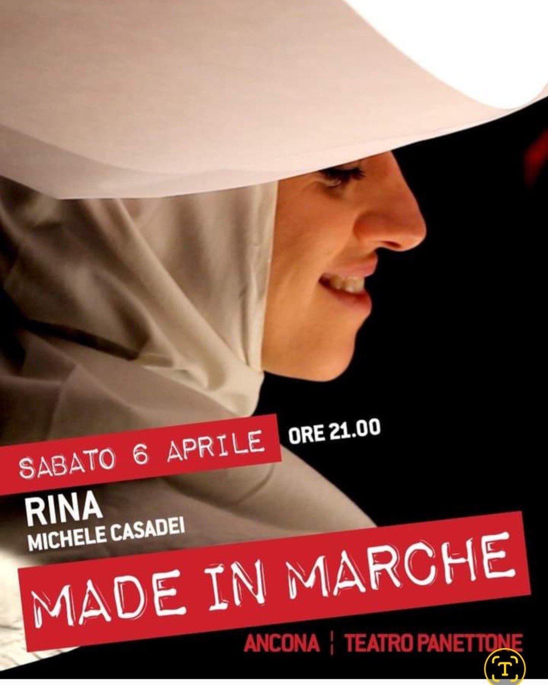 "rina" al teatro del panettone di ancona