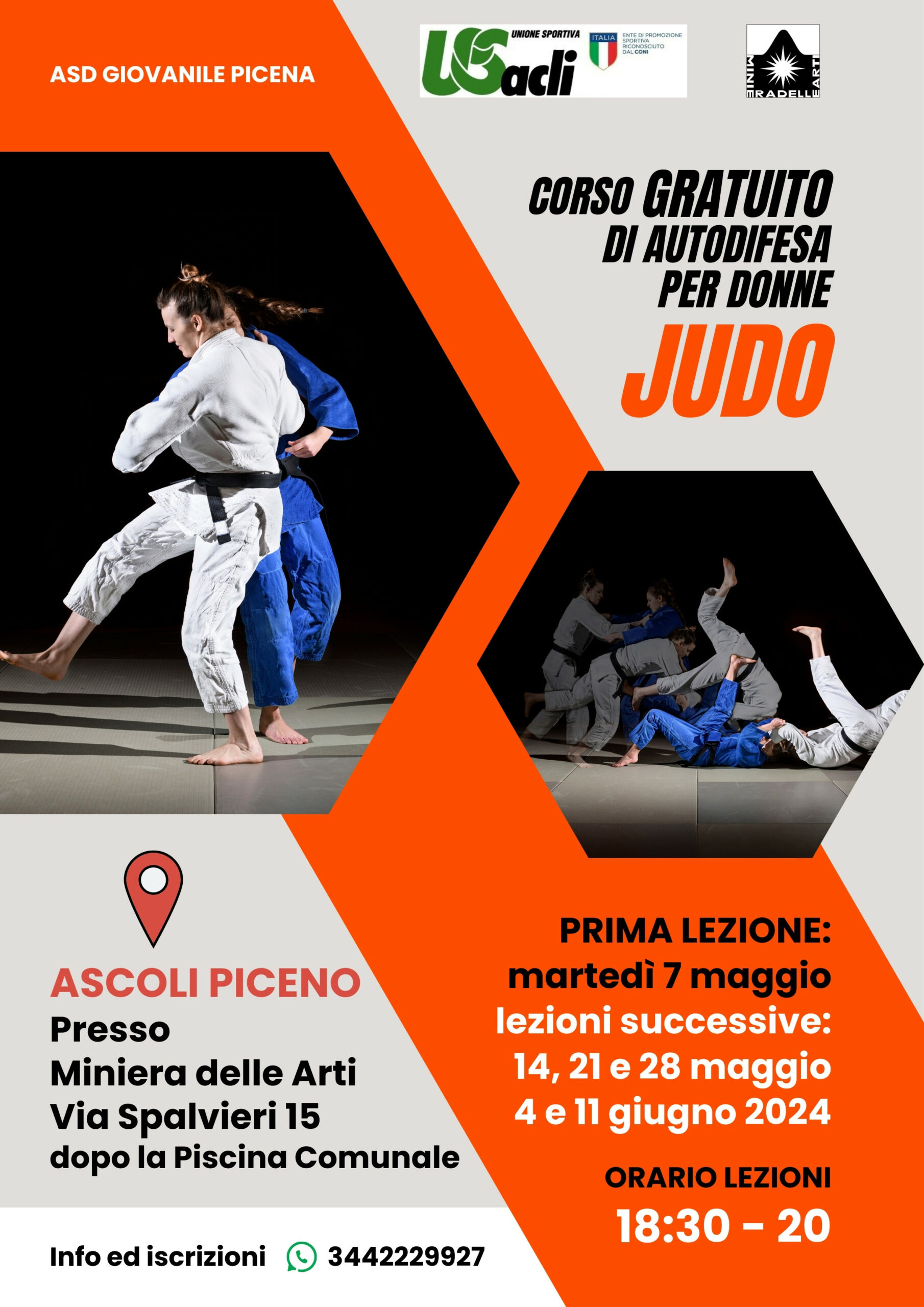 corso di autodifesa per donne judo ascoli piceno