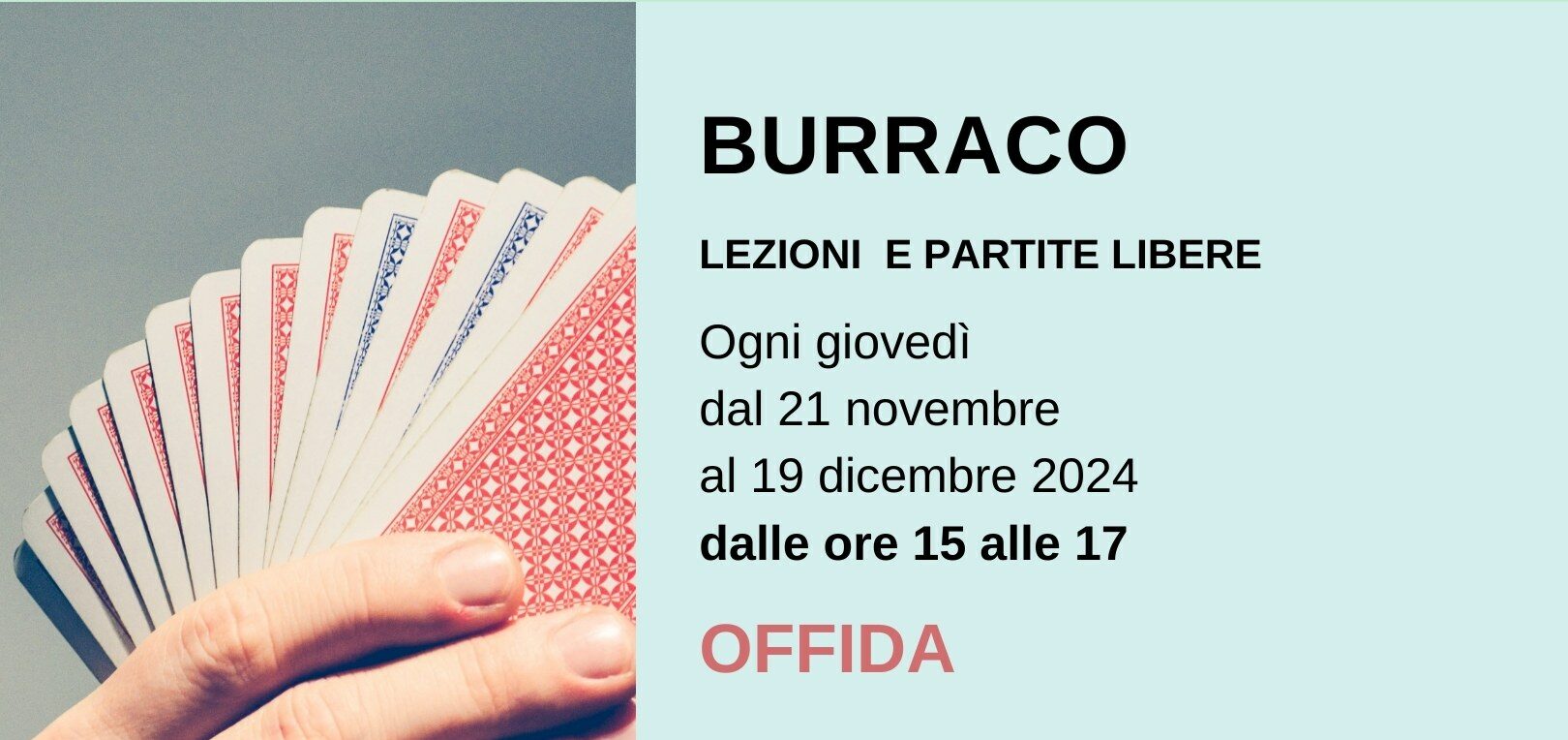 A Offida: Lezioni e Partite Libere di Burraco