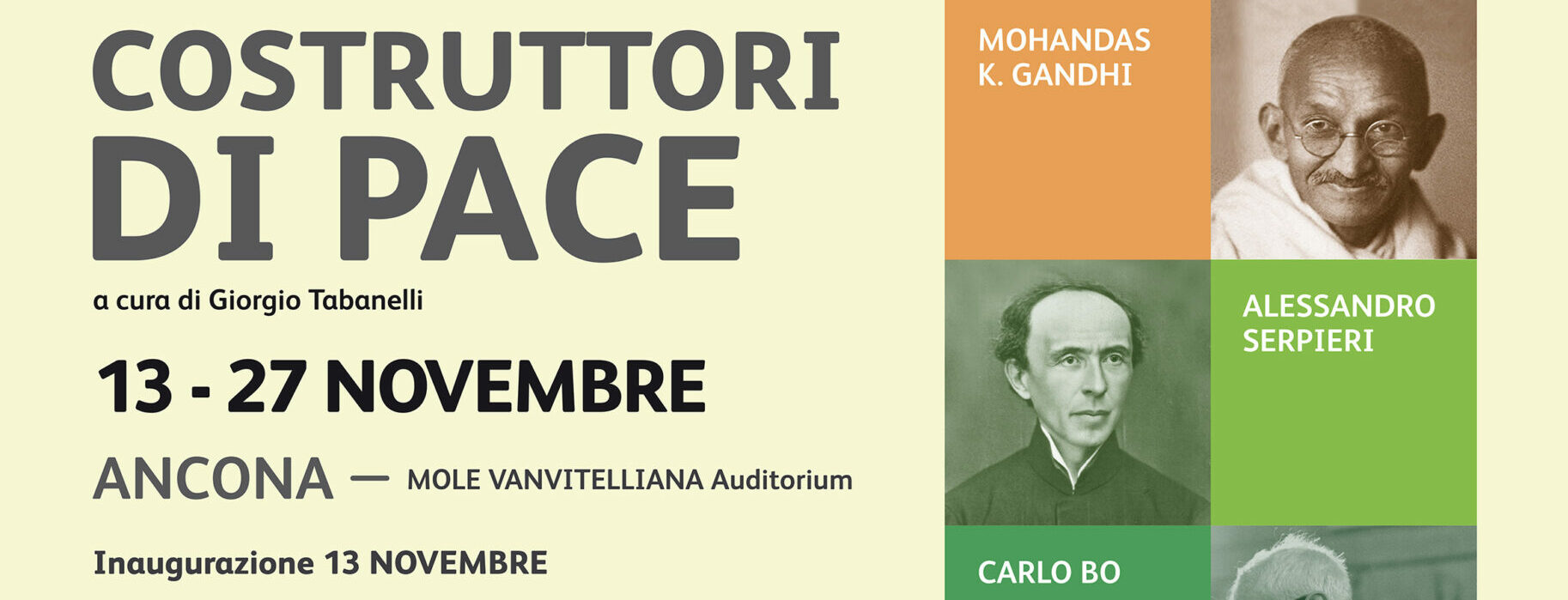 Mostra Costruttori di Pace_ Ancona La mostra "Costruttori di Pace" i