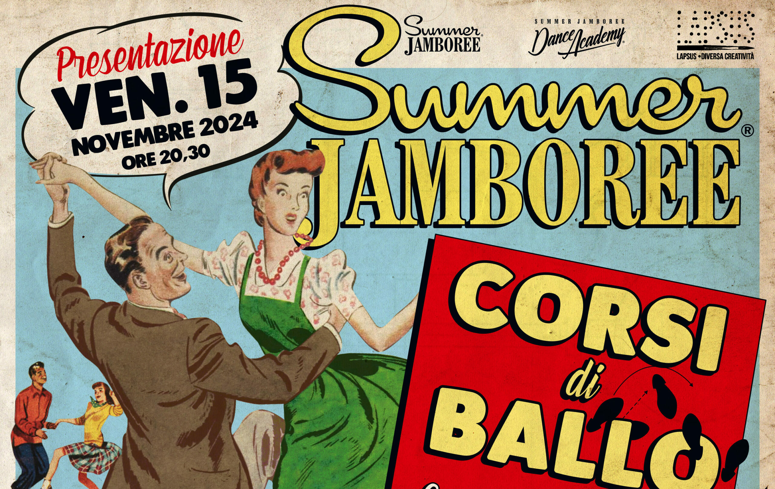 Tornano i corsi di ballo del Summer Jamboree Tornano i corsi di ballo del Summer Jamboree