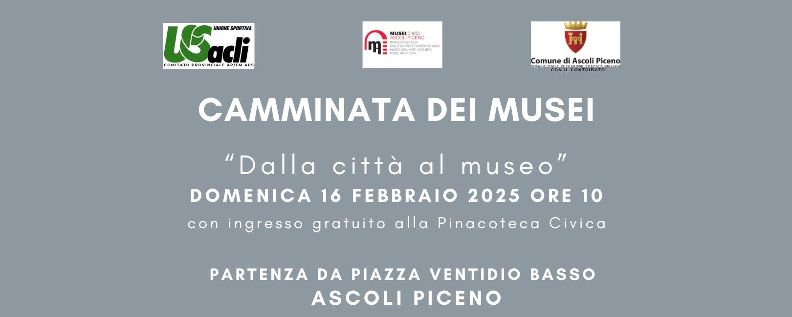 Dalla città al museo