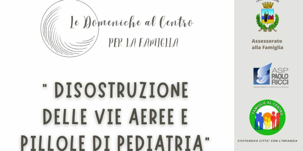 INCONTRO DI FORMAZIONE PER LA DISOSTRUZIONE DELLE VIE AEREE
