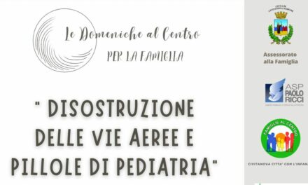 INCONTRO DI FORMAZIONE PER LA DISOSTRUZIONE DELLE VIE AEREE
