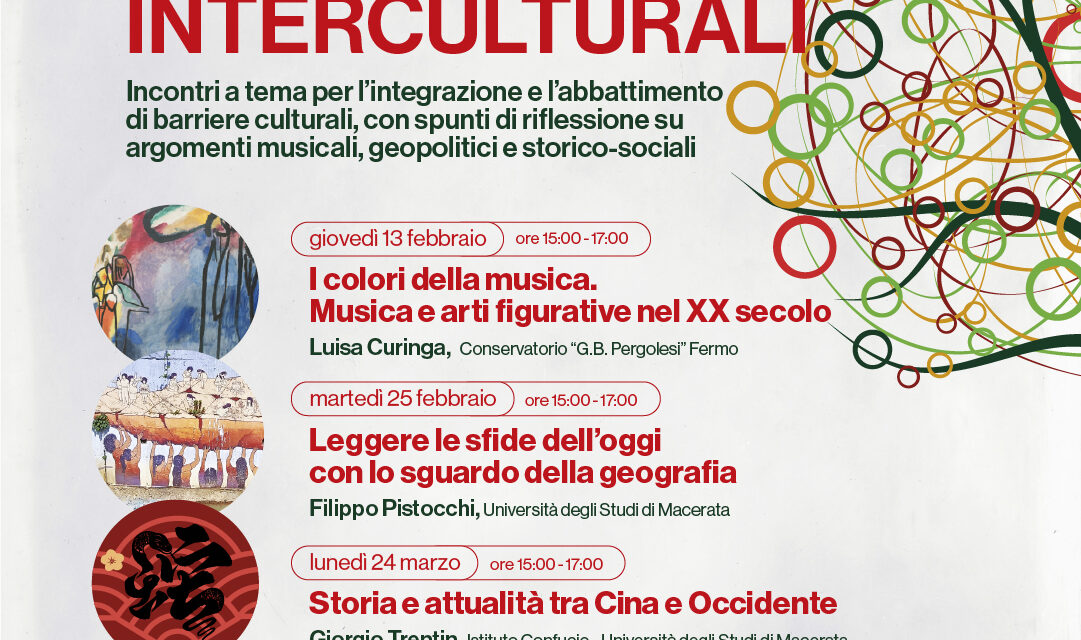 V° EDIZIONE DI “CONNESSIONI INTERCULTURALI” A MACERATA