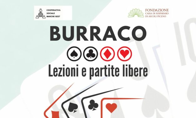 BURRACO PER LA MENTE: LEZIONI E PARTITE GRATUITE AD ASCOLI PICENO
