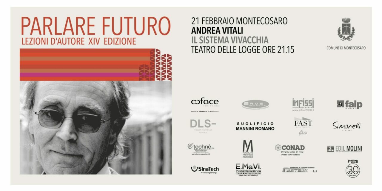 INCONTRO CON ANDREA VITALI AL TEATRO DELLE LOGGE DI MONTECOSARO