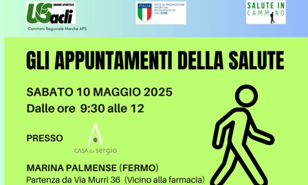 MARINA PALMENSE: “GLI APPUNTAMENTI DELLA SALUTE”