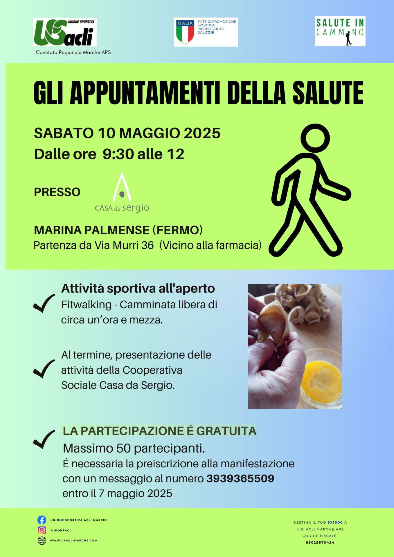 MARINA PALMENSE: "GLI APPUNTAMENTI DELLA SALUTE"