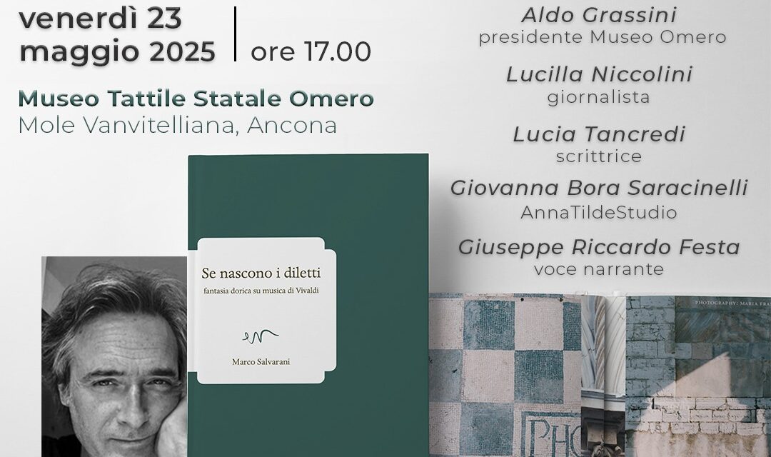 IL MUSEO OMERO PRESENTA IL ROMANZO STORICO-MUSICALE DI MARCO SALVARANI