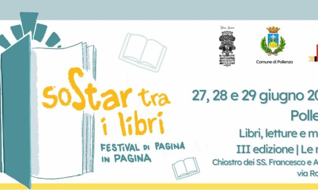 TORNA IL FESTIVAL “SO…STAR TRA I LIBRI” A POLLENZA
