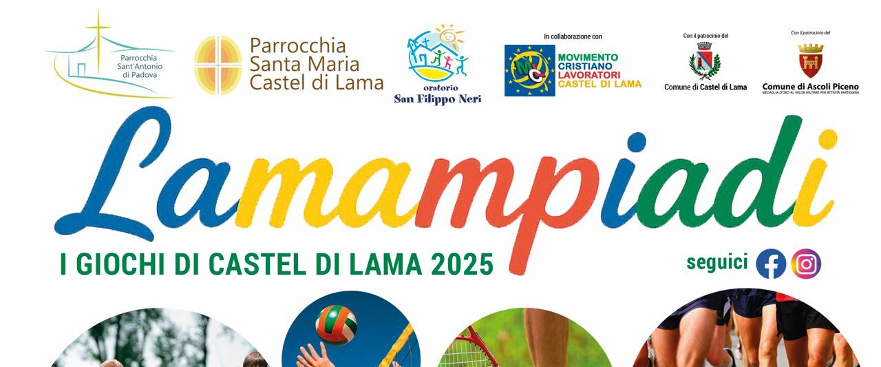 Al via le Lamampiadi 2025 Al via le Lamampiadi 2025