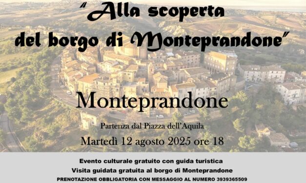 “SALUTE IN CAMMINO PER LA CULTURA” A MONTEPRANDONE