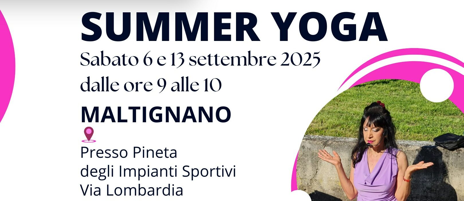 Torna lo Yoga Estivo a Caselle di Maltignano: Eventi il 6 e il 13 Settembre