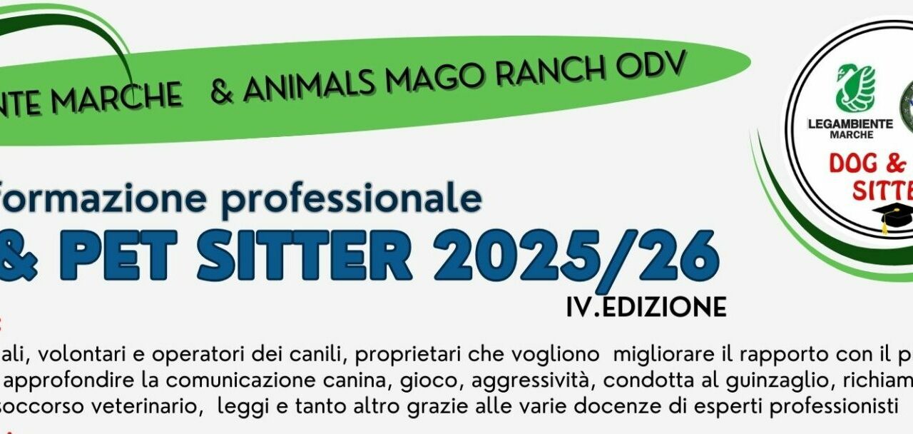 A CORRIDONIA IL CORSO PER DOG & PET SITTER