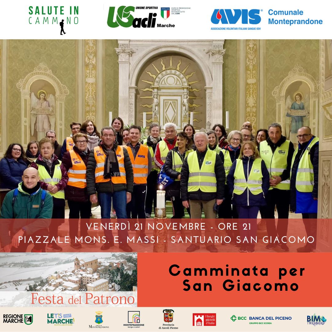 MONTEPRANDONE: "CAMMINATA PER SAN GIACOMO"