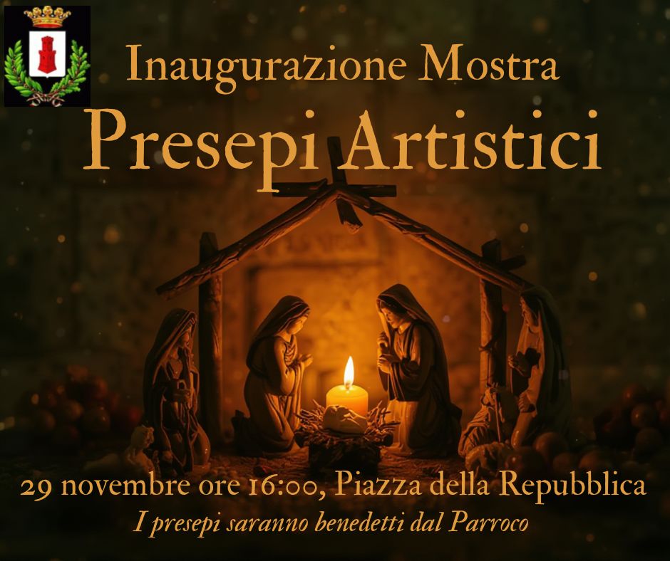 CASTELRAIMONDO: INAUGURAZIONE MSTRA PRESEPI ARTISTICI