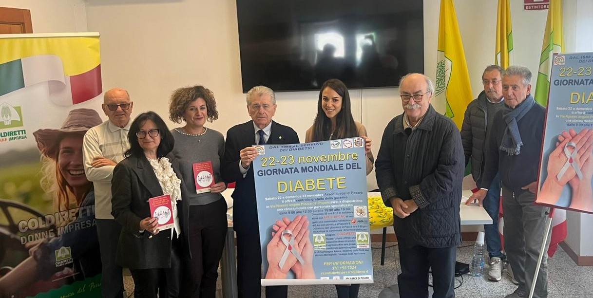 PESARO: GIORNATA PER LA PREVENZIONE DEL DIABETE