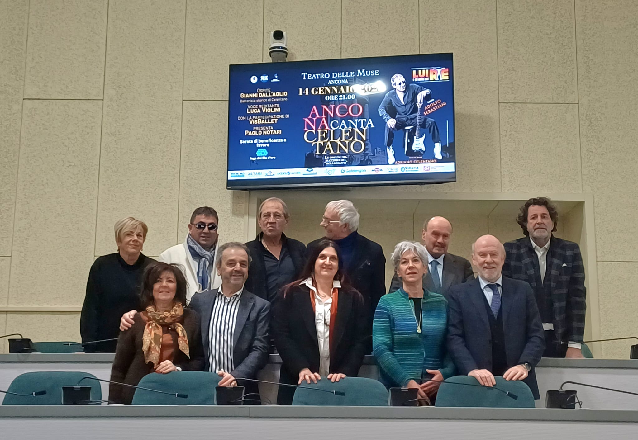 Ancona Canta Celentano: Un Tributo Musicale e di Solidarietà al Teatro delle Muse