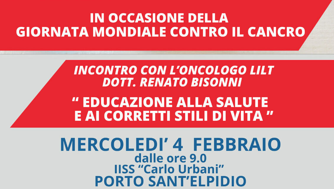 LA PREVENZIONE ONCOLOGICA SALE IN CATTEDRA
