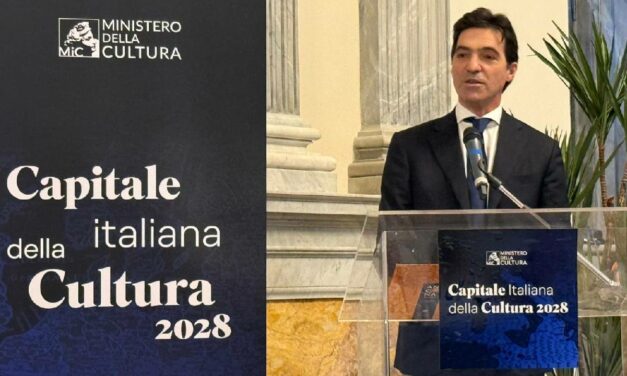 ACQUAROLI AL MINISTERO PER LA CANDIDATURA DI ANCONA CAPITALE DELLACULTURA 2028