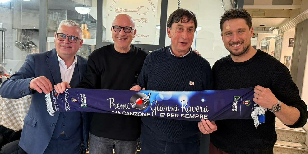 CASTELRAIMONDO A SANREMO: PRESENTATO IL PREMIO RAVERA
