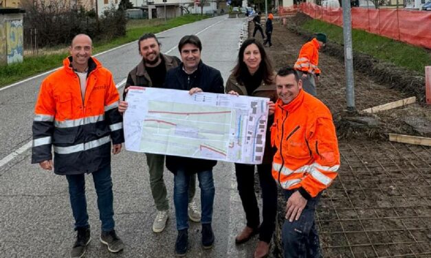 A BORGO SANTA MARIA: AL VIA I LAVORI PER LA NUOVA PISTA CICLOPEDONALE
