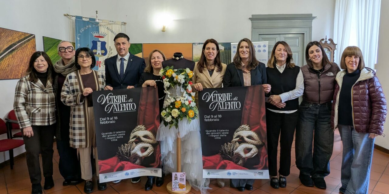 GROTTAMMARE: ‘VETRINE DI TALENTO’, MODA E ARTE NEI NEGOZI DAL 9 AL 18FEBBRAIO