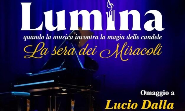 MONTEGRANARO CELEBRA LUCIO DALLA CON IL CONCERTO LUMINA