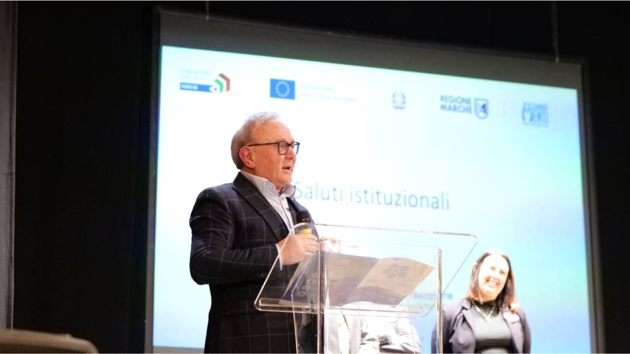 Sindaco Franco Capponi, presentazione progetto Reti di curaa Treia (2)