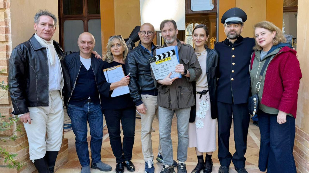 CINEMA E DIMORE STORICHE: CIACK NEL FERMANO PER IL CORTOMETRAGGIO 'MI FERMO QUI'