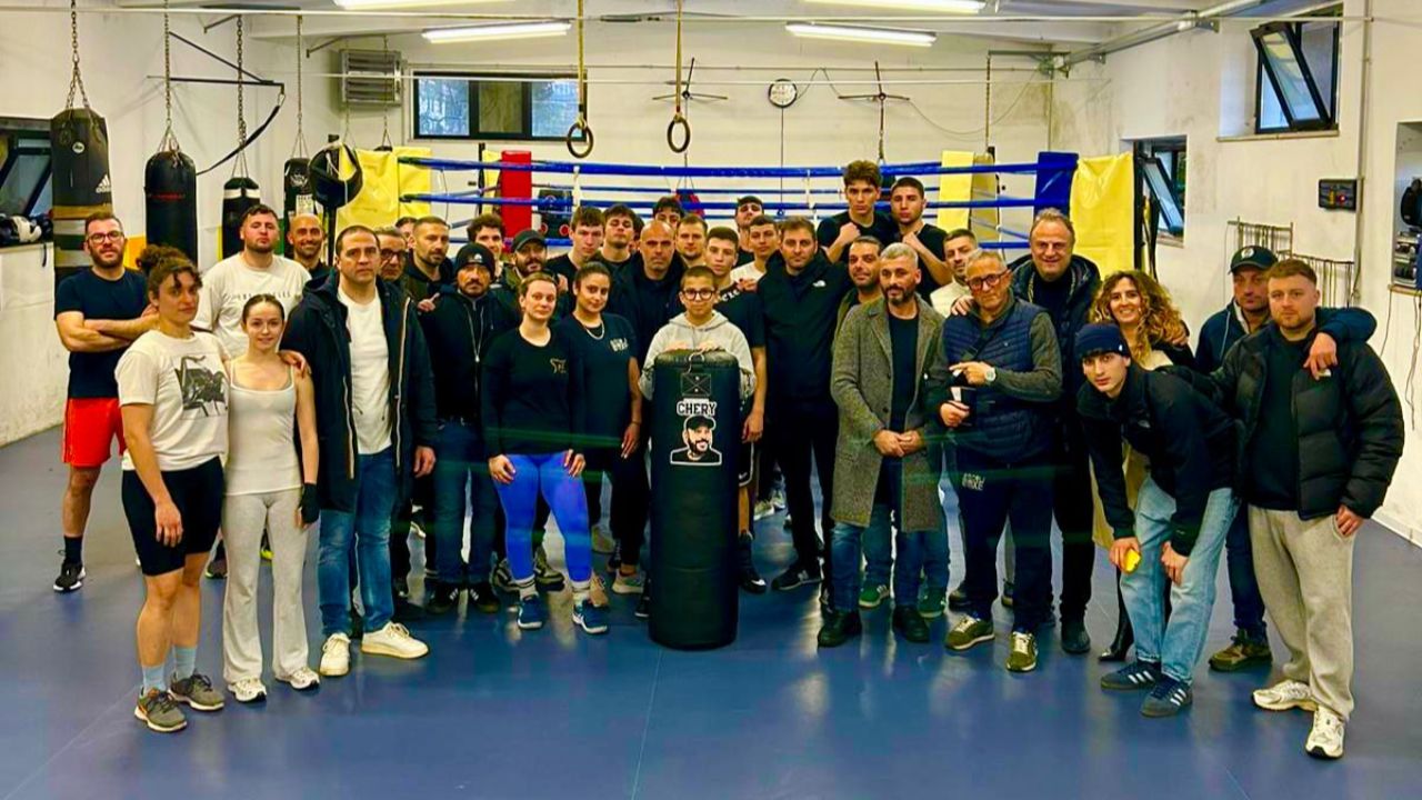 ASCOLI PICENO: UN NUOVO SACCO DA PUGILATO PER L'ASCOLI BOXE IN MEMORIA DI CHERI